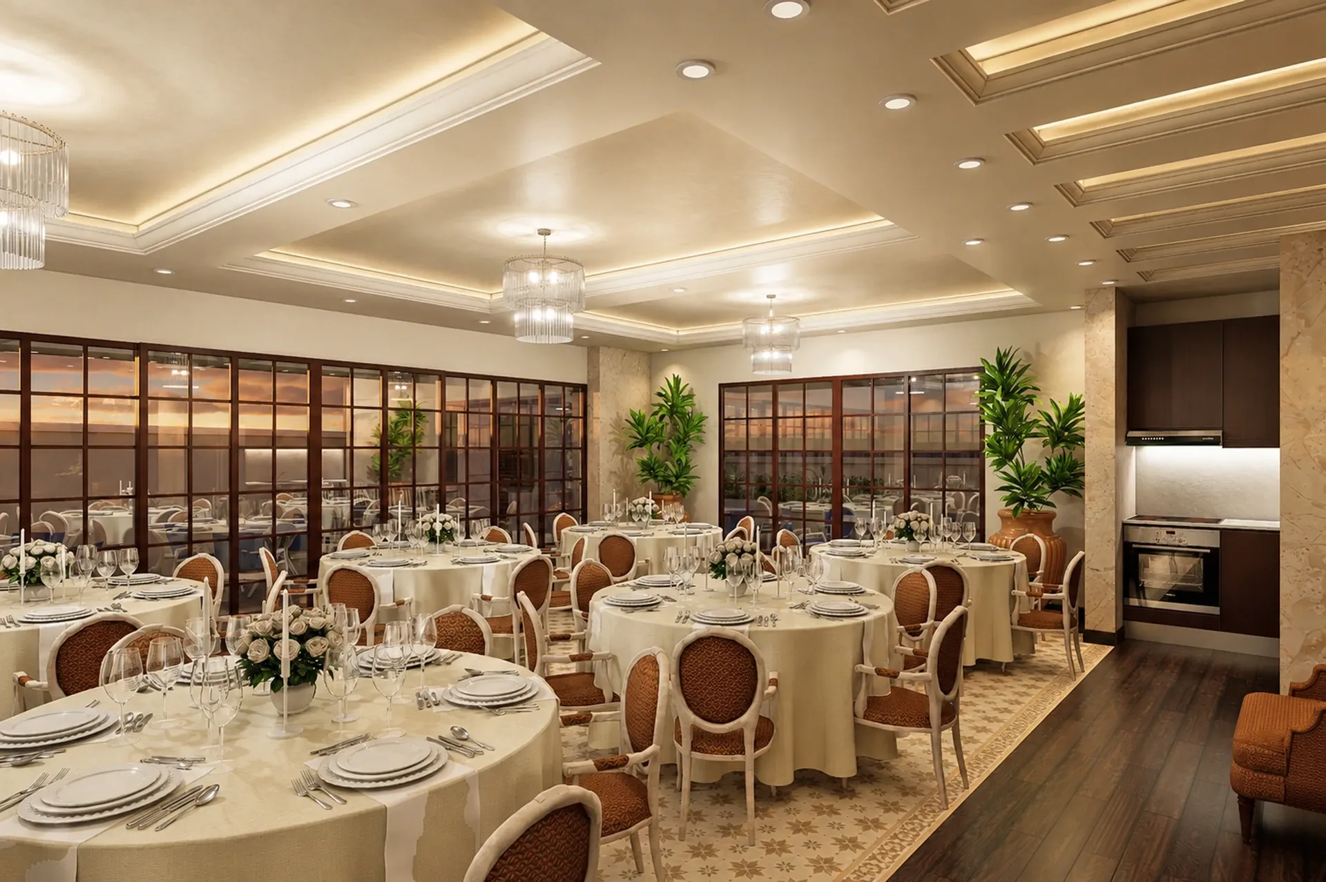 Edificio P.H. Marbella - Salón de Banquetes Ventanales