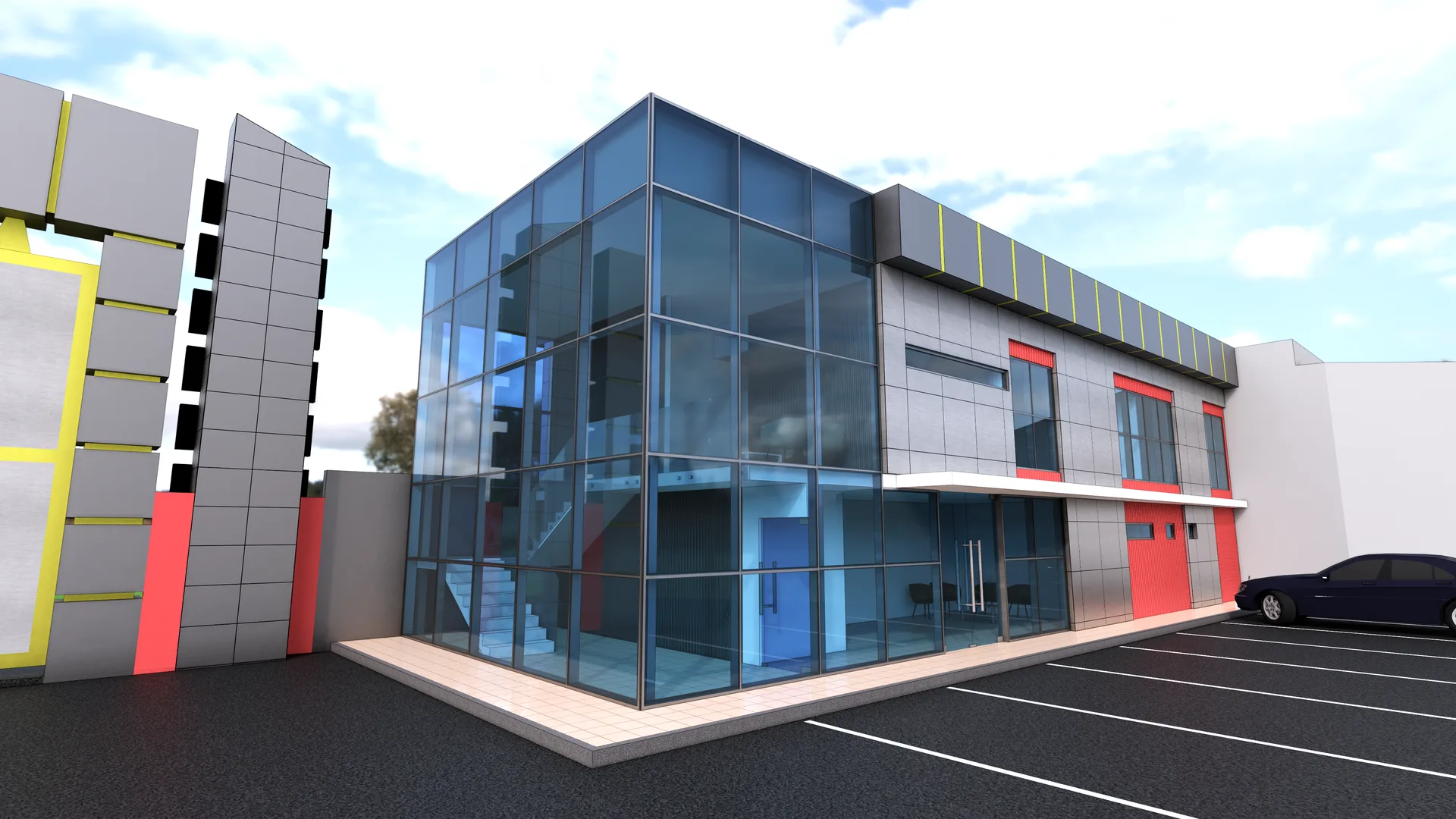Anteproyecto: Edificio de Oficinas e Industrial - 24 de diciembre - Panama